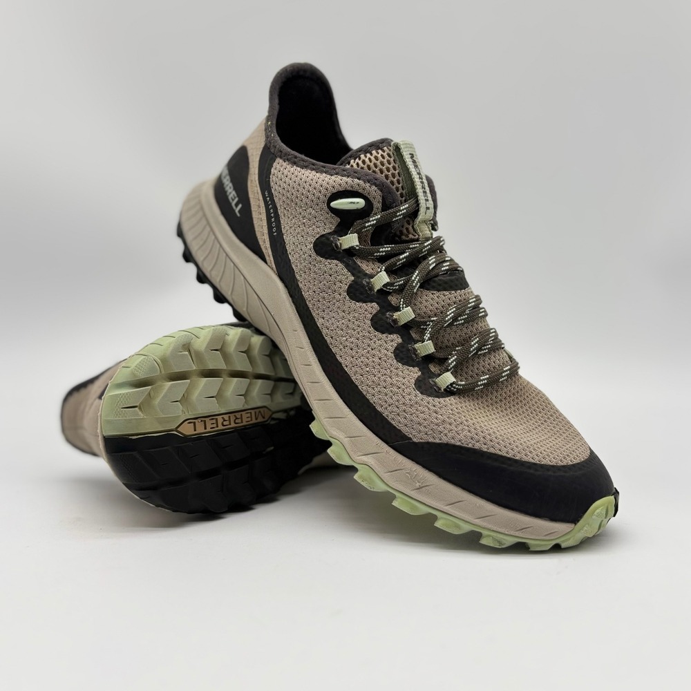 Merrell Bravada 2 Waterproof Trail Shoes Womens 7.5 Tan Green J036798 Hiking